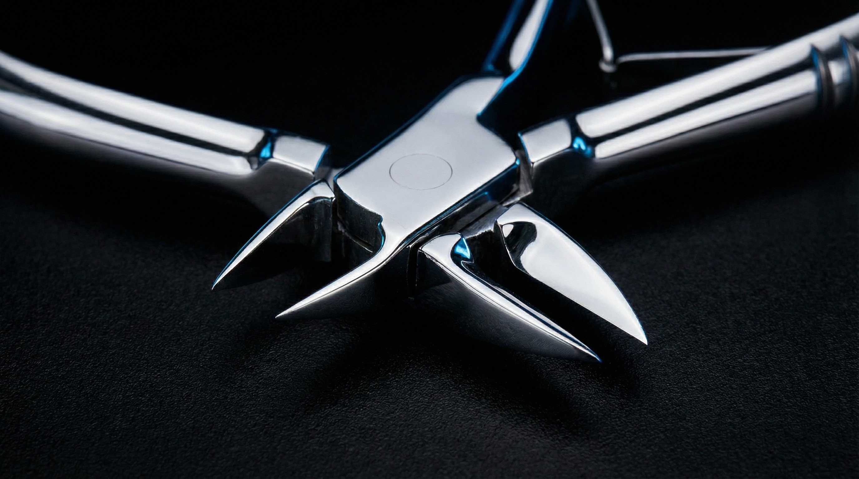 Alicate de cutícula após afiação